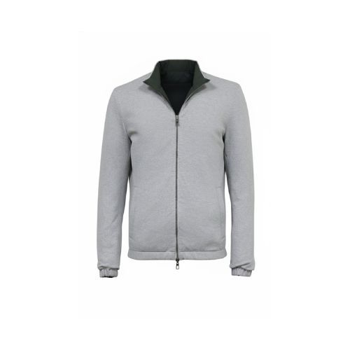 Raincoat Jacket With Cotton Double Face -0116-  Green
