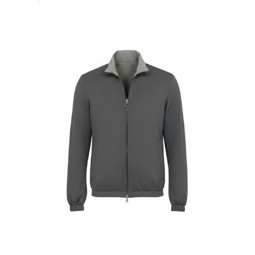 Raincoat Jacket With Cotton Double Face -0116- Olive
