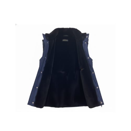 Raincoat Vest With Fur Rex Rabbit- 002 -103