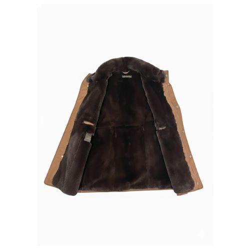 Raincoat Vest With Fur Rex Rabbit- 002 -72