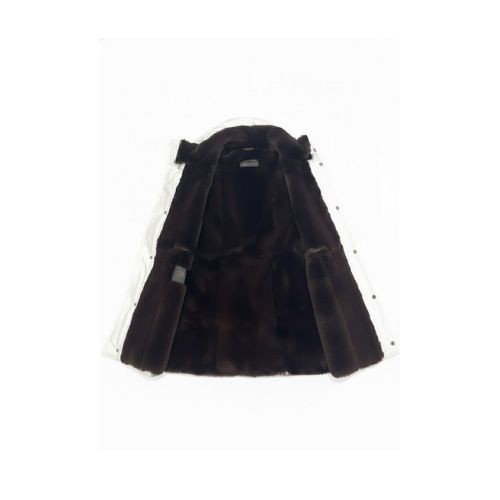 Raincoat Vest With Fur Rex Rabbit- 002 -11