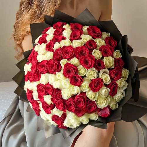 ١٠٠ حبه ابيض &احمر