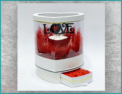 Gp111 - gift love with 17 pes chocolate size 25*30 cm