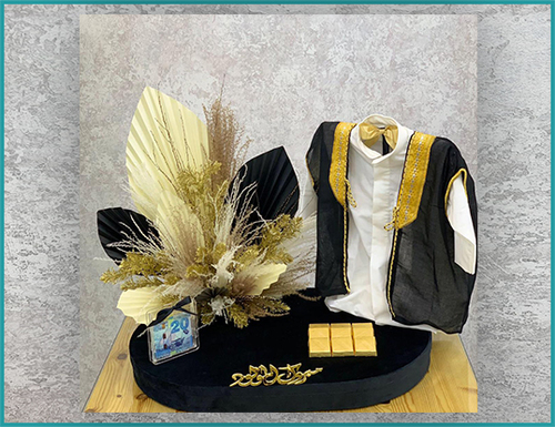 Gp147 - stand baby gift with 9 pes chocolate