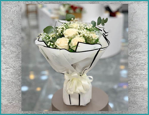 Gp270 - rose bouquet  6 pes