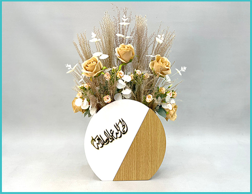 Gp330 - wood box with flower