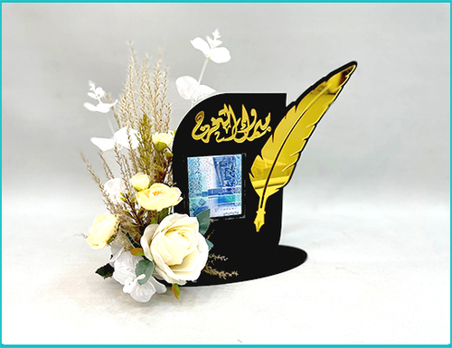 Gp245 - STAND GIFT WITH 4 PES CHOCOLATE SIZE 30*30 CM