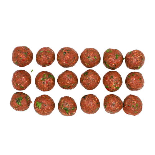 Meat Balls - Meat
  Balls blended with special Herbs & Spices 500 Grams