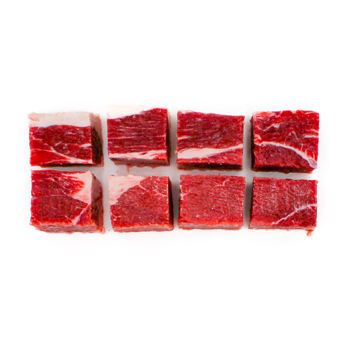 Beef Cubes 500 Grams - Cubes cut of Fresh Beef 500 Grams