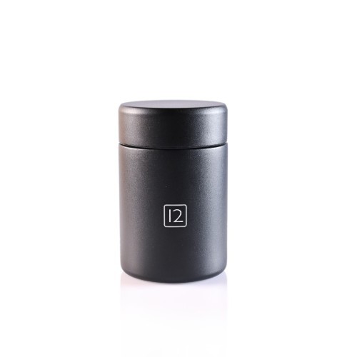 Miir Coffee Canister Black - 350ml coffee container. Coffee freshness is one of the key elements of achieving a perfect brew. A sealed container cuts off the access of the oxygen, which helps to keep the contents fresh for a longer time. The container is solid, elegant and easy to use, without any additional accessories.