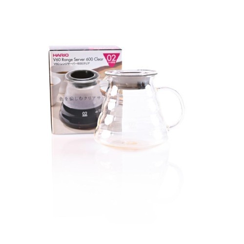 Hario V60 Server 02 - Our full-fledged professional coffee flavor can be tasted at home Beautifully crafted for an expert cup of coffee Easy to use and clean Heat-proof glass Microwaveable Designed and manufactured in Japan