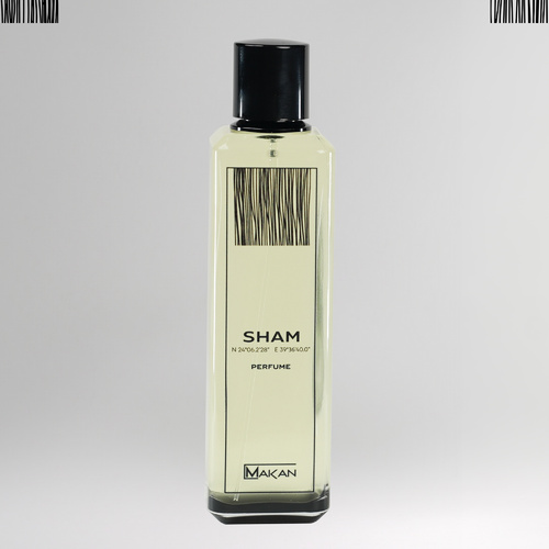 شام - SHAM - In the alleys of Sham… Nothing is understood except the aroma of the Damascus flowers & the language of Jasmines.IngredientsFlowers - Patchouli - Mandarin - Musk- Vanilla- Jasmine200ml