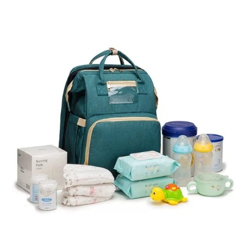 Medical Tech General Trading - Baby Bag and Bed - baby bag Portable foldable waterproof baby bag Could it be a baby bed It can be used as a backpack