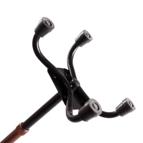 Quad base crutch