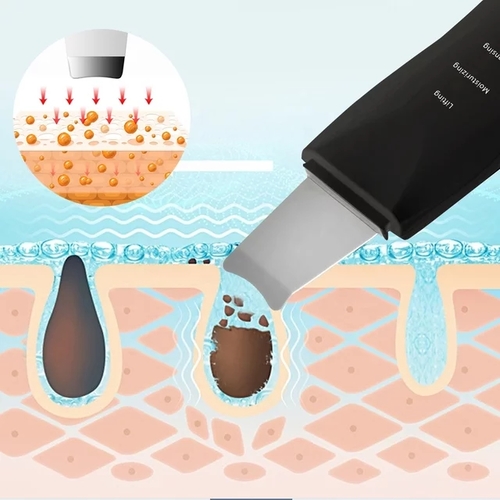 Ultra sound skin cleansing device