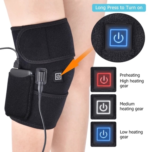 Medical Tech General Trading - Knee strap with heating feature for pain relief