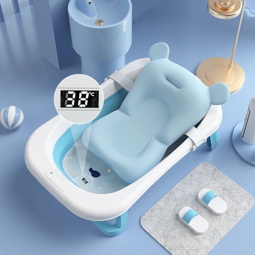 Folding Baby Bath Tub Baby Bathtub Sets 0-36 Months For Newborn