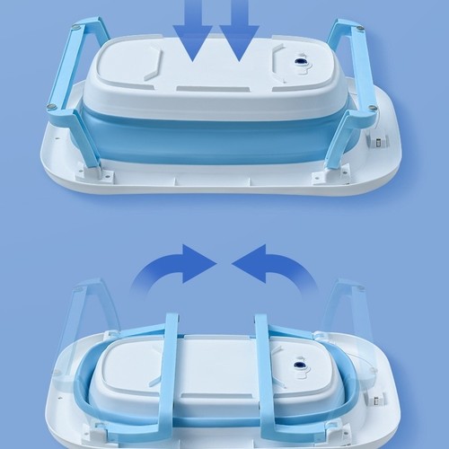 Folding Baby Bath Tub Baby Bathtub Sets 0-36 Months For Newborn