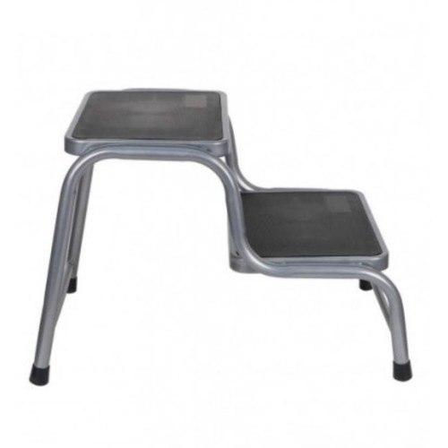Two step ladder without handle