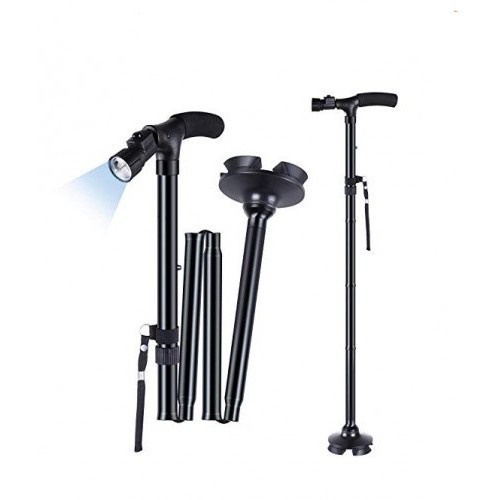 Medical Tech General Trading - Retractable crutch with front headlight