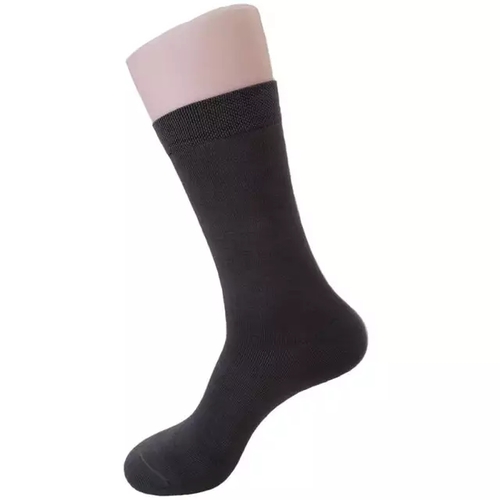 Medical Tech General Trading - Diabetic socks made of bamboo, anti-bacterial and anti-fungal, black free size (4 pairs)