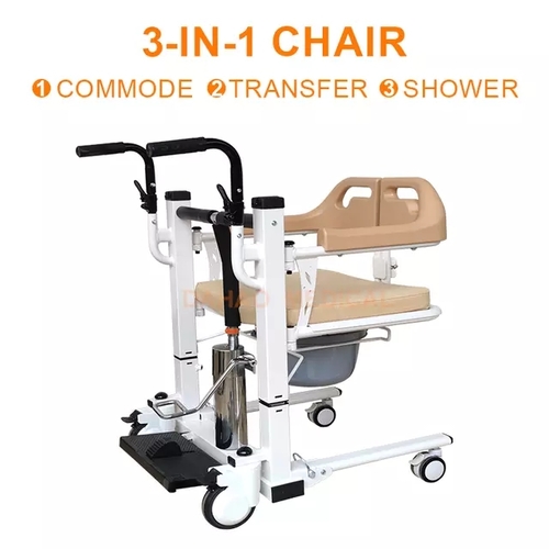 Medical Tech General Trading - Toilet chair to transport patients to the toilet