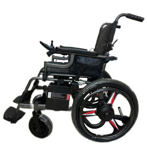 Medical Tech General Trading - Electric and manual chair ZB10 - Electric chair with a weight of up to 120kgs Two motors with a power of 250w Front tires size 8 