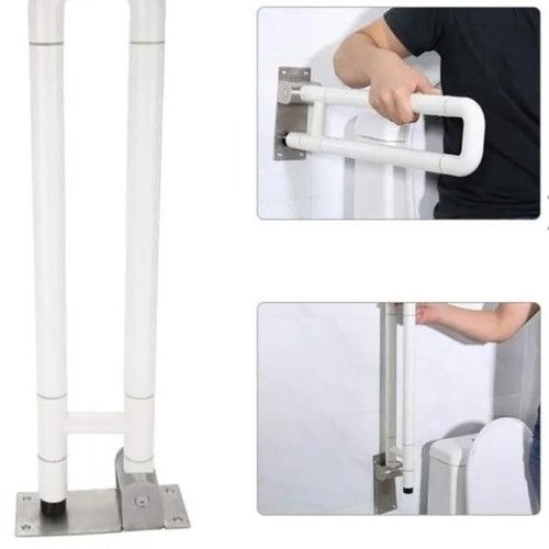 Medical Tech General Trading - Anti-slip stainless steel rail toilet support