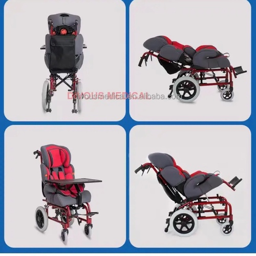 Manual wheelchair for children
