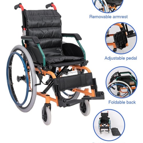 Medical Tech General Trading - Manual wheelchair for children, 36 cm wide