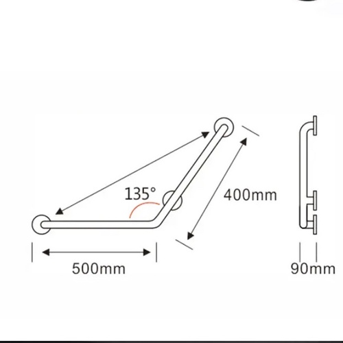 Safety handrails for the toilet
