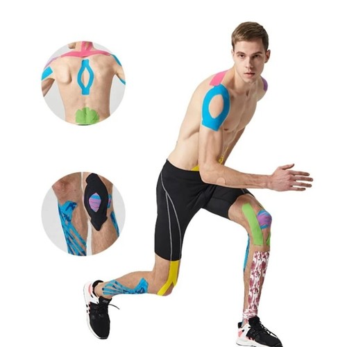 Medical Tech General Trading - Flexible adhesive to relieve muscle pain, available in blue