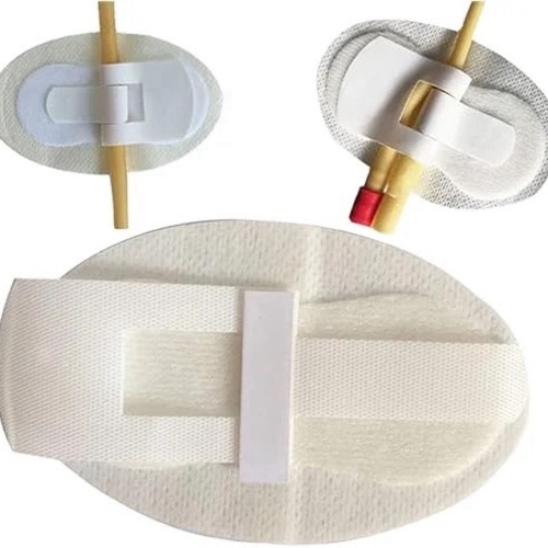 Catheter fixation adhesive