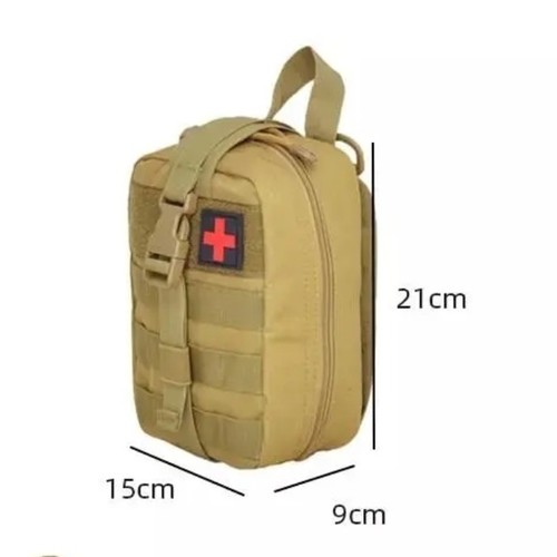 First aid bag for trips and camping 90 pieces