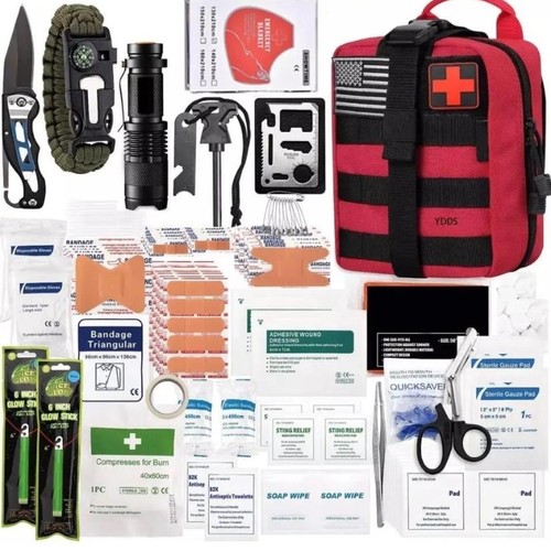 Medical Tech General Trading - First aid bag for trips and camping 124 pieces