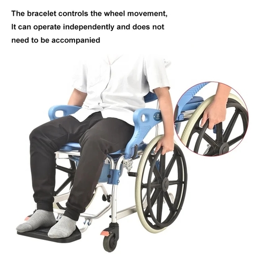 Mobile Shore Bath Chair Endured High Weights