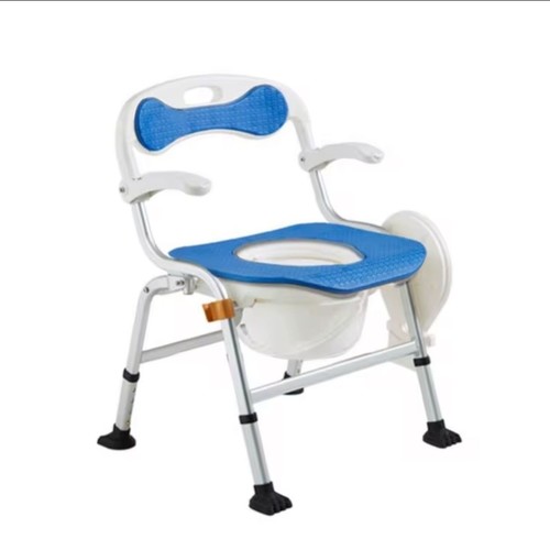Bathroom chair and shower foldable
