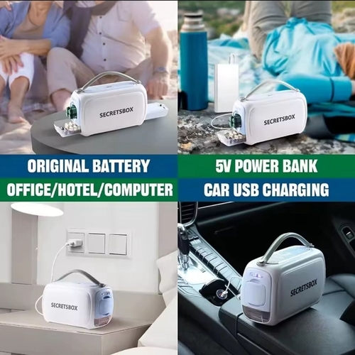 Battery-powered drug preservative refrigerator