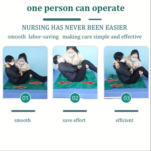 Sliding mattress for easy patient movement