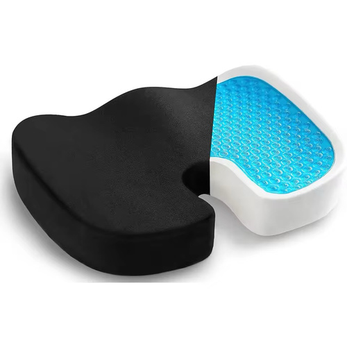 Memory foam pillow with cooling gel