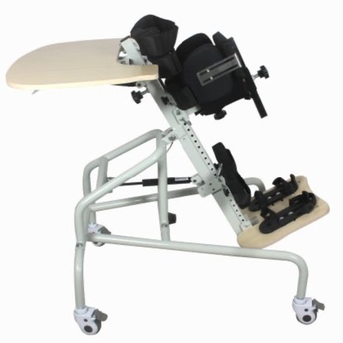 Rehabilitation and standing support device for children - Stability, Safety, and Effective Rehabilitation
This device is an ideal choice for children who need secure standing support to help them develop their motor skills and improve their posture.
It is designed to provide complete stability while standing, offering high comfort and easy control for parents or caregivers.
✔ Enhances muscle strength
✔ Improves blood circulation
✔ Supports spinal alignment
✔ Improves balance and posture while sitting and standing
✔ Suitable for home use and rehabilitation centers