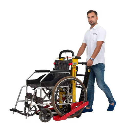 Stair climbing and descending device