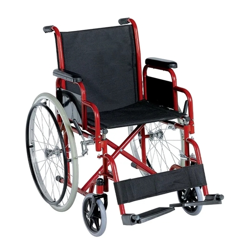 Hand Wheelchair Width 46cm Red Color Kjt606