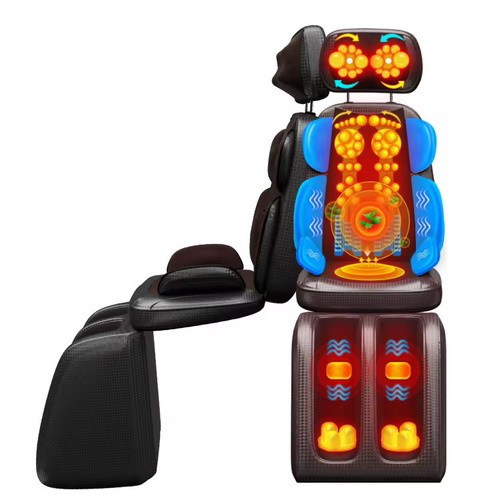 Portable thermal massage chair