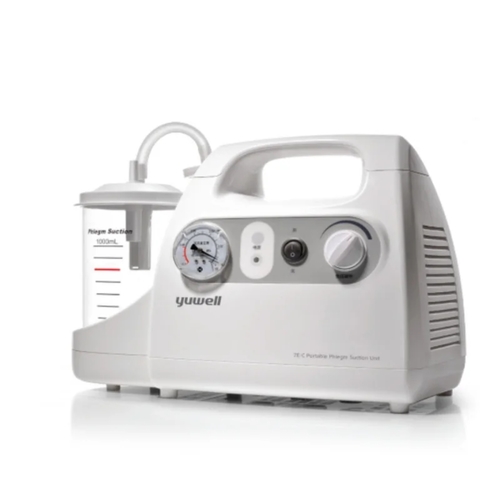 yuweel mobile sputum and fluid suction device battery powered