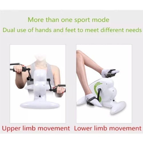 Mini exercise bike for leg and arm