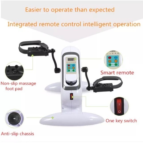 Mini exercise bike for leg and arm