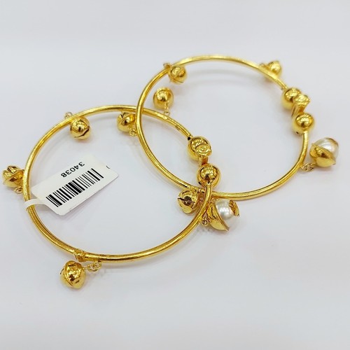 Anklet For (Newborn - 1.5year old kid) 21k 2pic weight(14.5)gr