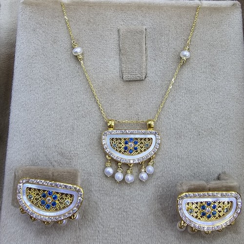 Half set Gold (21k) weight (6.6)gr size 45cm