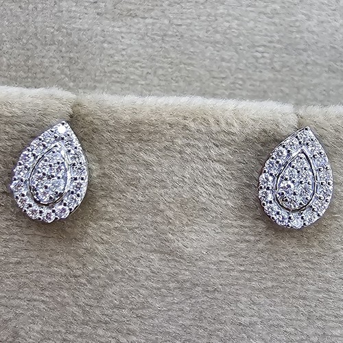 earings lab grown Diamond (1.6)gr (0.2)crt (VVS-FG)